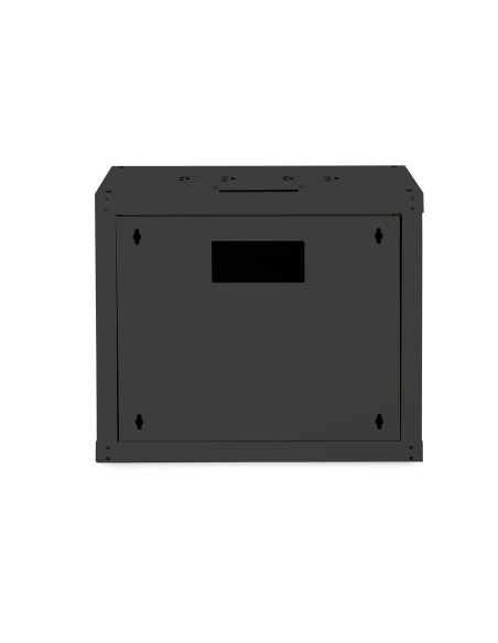 Digitus Szafa Sieciowa Wisząca Unique 19" 9U Rack 600X450, Drzwi Szyba, Czarny, Niedzielona, Złożona, 100Kg
