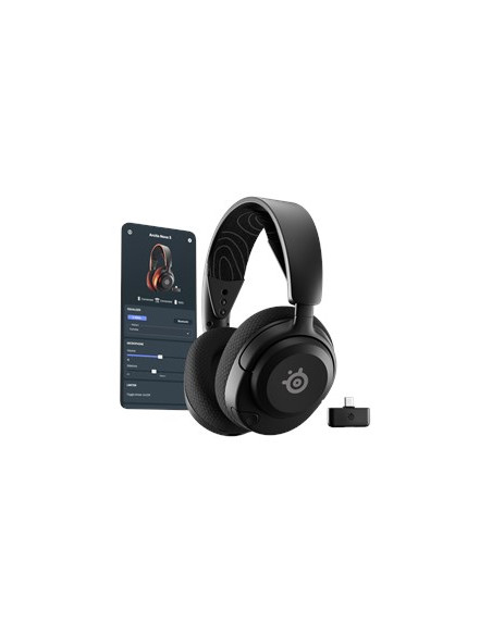 Seria Steelseries | Zestaw Słuchawkowy Do Gier | Arctis Nova 5 | Łączność Bluetooth | Nauszne | Mikrofon | Redukcja Szumów | Łąc