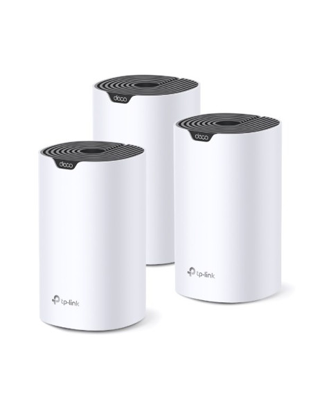 Tp-Link Deco S7 (3-Pack) Dual-Band (2.4 Ghz/5 Ghz) Wi-Fi 5 (802.11Ac) Biały, Czarny Wewnętrzne