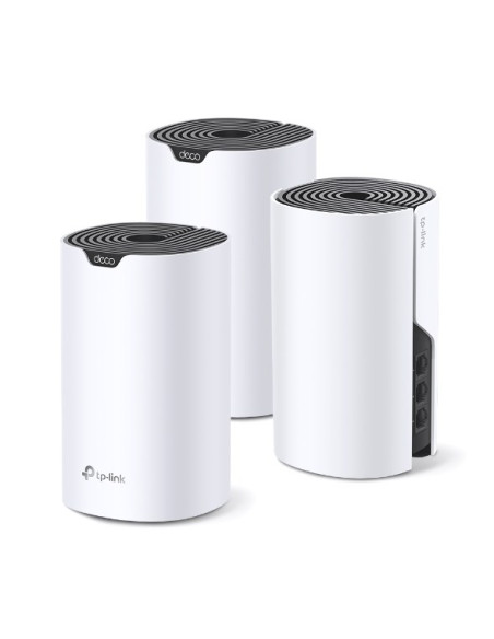 Tp-Link Deco S7 (3-Pack) Dual-Band (2.4 Ghz/5 Ghz) Wi-Fi 5 (802.11Ac) Biały, Czarny Wewnętrzne