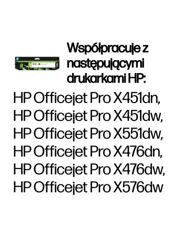 Hp 970Xl Oryginalny Wkład Atramentowy Czarny Xl