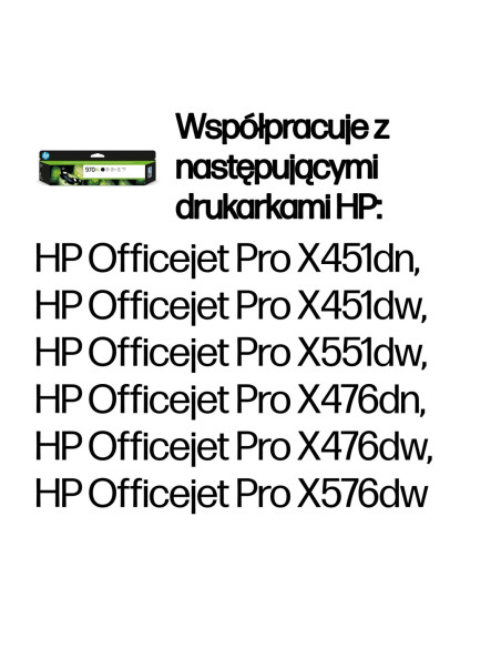 Hp 970Xl Oryginalny Wkład Atramentowy Czarny Xl