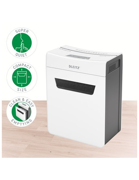 Leitz Niszczarka Iq Protect Premium 8X, P4, 8 Kartek, 14 L Kosz