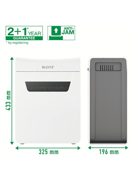 Leitz Niszczarka Iq Protect Premium 8X, P4, 8 Kartek, 14 L Kosz