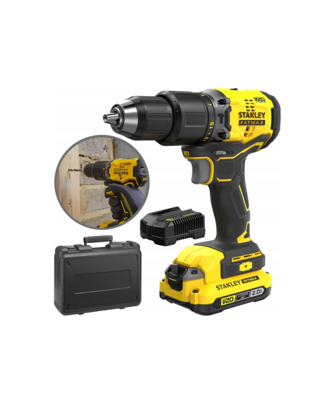 Stanley Wiertarko-Wkrętarka Fatmax Sfmcd715D2K 1X2,0Ah Bl Kufer
