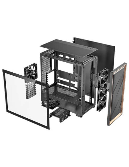Obudowa Antec Flux Midi Tower Czarna Retail