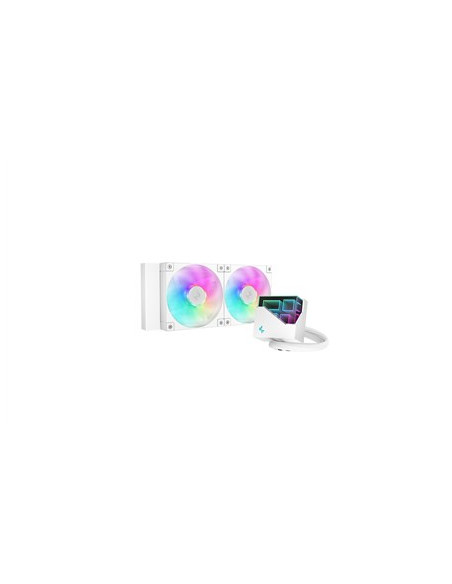 Deepcool | Liquid Cpu Cooler | Lt240 Wh Argb | Intel, Amd