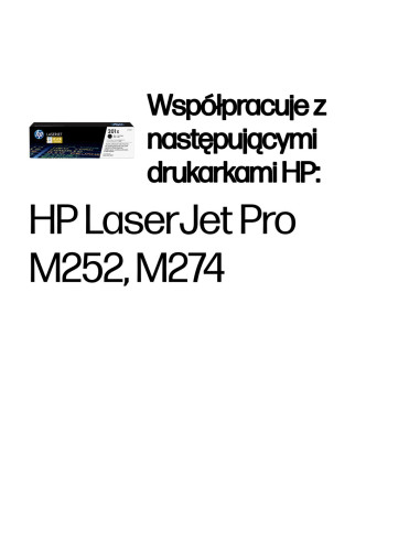 Hp 201X Oryginalny Wkład Laserowy O Dużej Pojemności, Czarny