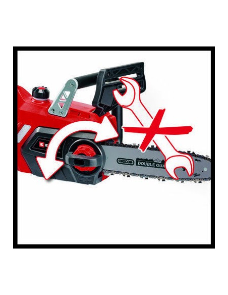 Einhell Ge-Lc 18/25-1 Li Kit Czarny, Czerwony