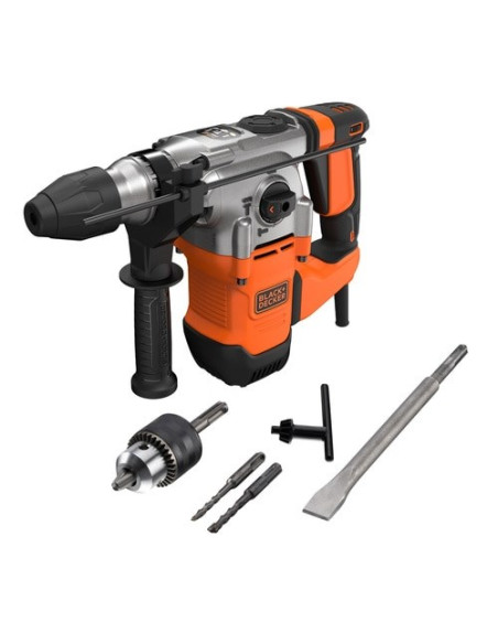 Black & Decker Behs03K 900 Rpm Sds Plus Czarny, Pomarańczowy