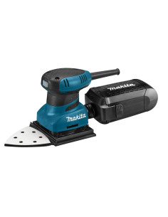 Makita Bo4565K Przenośna Szlifierka Szlifierka Orbitalna Czarny, Turkusowy 14000 Opm 200 W