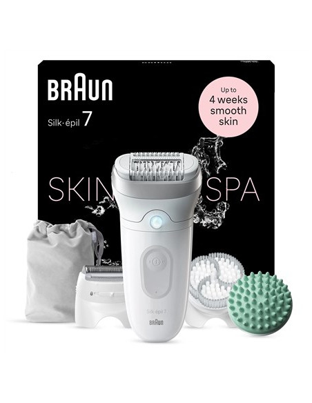 Depilator Braun Silk-Épil 7 7-081 Depilatos 40 Pęset(Y) Biały