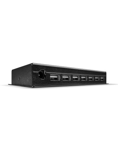 Lindy 42794 Huby I Koncentratory Usb 2.0 Type-B 480 Mbit/S Czarny