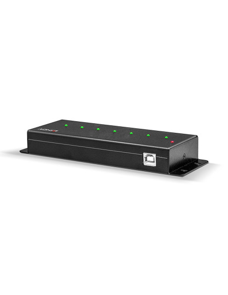 Lindy 42794 Huby I Koncentratory Usb 2.0 Type-B 480 Mbit/S Czarny