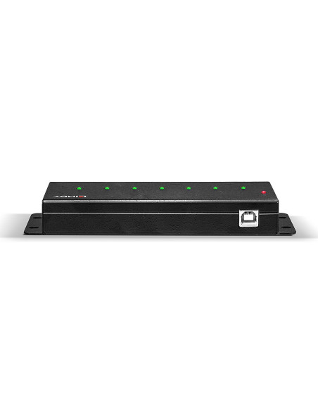 Lindy 42794 Huby I Koncentratory Usb 2.0 Type-B 480 Mbit/S Czarny