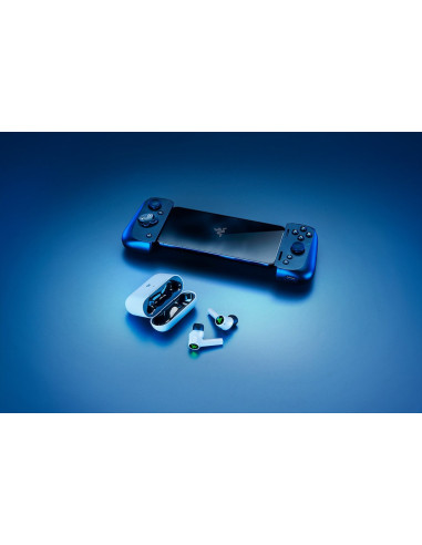 Razer Hammerhead Hyperspeed Słuchawki Bezprzewodowy Douszny Gaming Bluetooth Biały