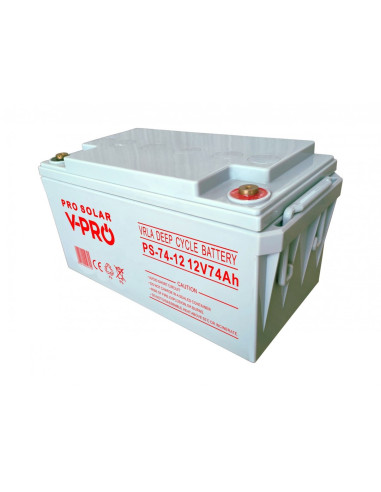Volt Akumulator Volt Polska Deep Cycle Vpro Solar 12V 74Ah Vrla Bezobsługowy