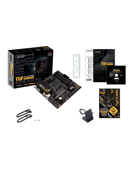Asus Tuf Gaming A520M-Plus Wifi Amd A520 Socket Am4 Micro Atx