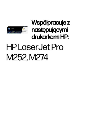 Toner Cartridge 201A Yellow/.