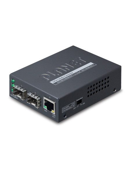 Planet Gt-1205A Konwerter Sieciowy 1000 Mbit/S Czarny
