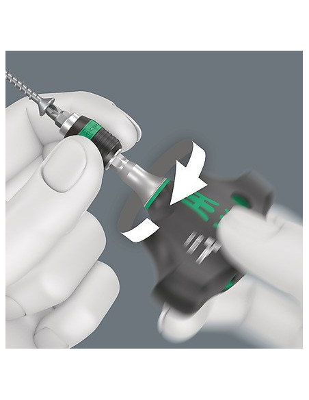 Wera Zestaw Końcówek Z Grzechotką Typu T 1/4" 17 Części W Etui Kraftform Kompakt 400 Ra Set1