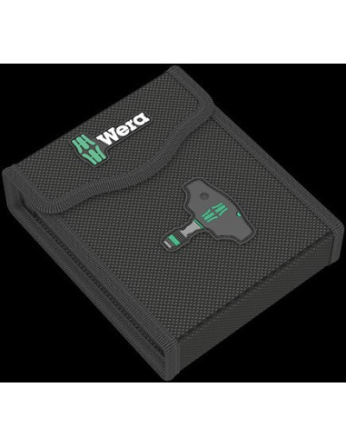 Wera Zestaw Końcówek Z Grzechotką Typu T 1/4" 17 Części W Etui Kraftform Kompakt 400 Ra Set1