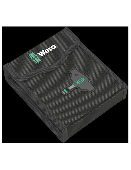 Wera Zestaw Końcówek Z Grzechotką Typu T 1/4" 17 Części W Etui Kraftform Kompakt 400 Ra Set1