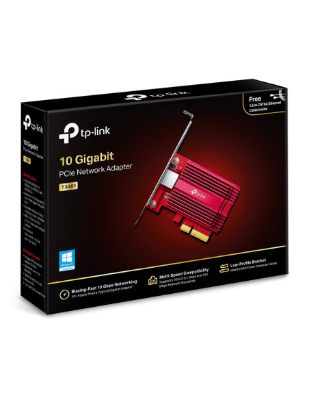 Tp-Link Tx401 Karta Sieciowa Wewnętrzny Ethernet 10000 Mbit/S