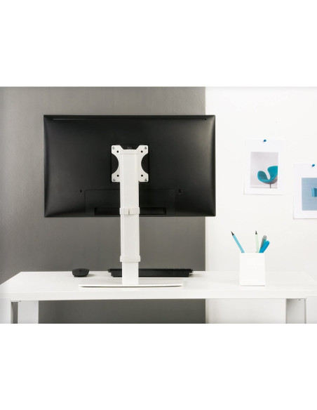 Techly Ica-Lcd 260 Uchwyt / Stojak Do Monitorów 68,6 Cm (27") Biurko Biały