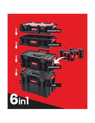 Qbrick System Two Zestaw 6 W 1 535 X 390 X 820