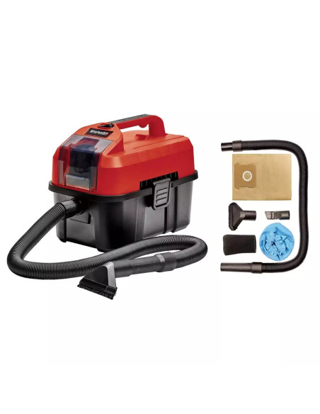 Einhell Te-Vc 18/10 Li-Solo 10 L Czarny, Czerwony