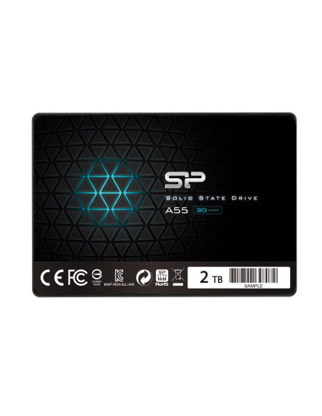 Dysk Ssd Silicon Power Ace A55 2Tb 2,5" Sata Iii 560/530 Mb/S (Sp002Tbss3A55S25)