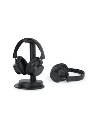 Muse | Pack 2 Wireless Tv Headphones | M-288 Ctv | Over-Ear | Bluetooth | Black