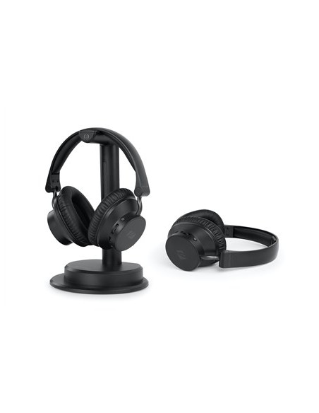Muse | Pack 2 Wireless Tv Headphones | M-288 Ctv | Over-Ear | Bluetooth | Black