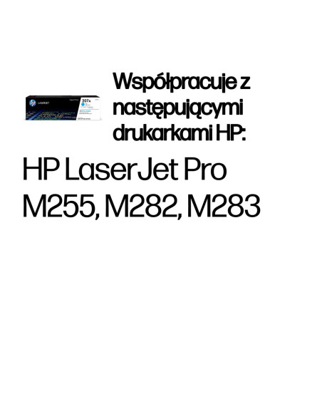 Hp 207A Oryginalny Błękitny Toner Laserjet