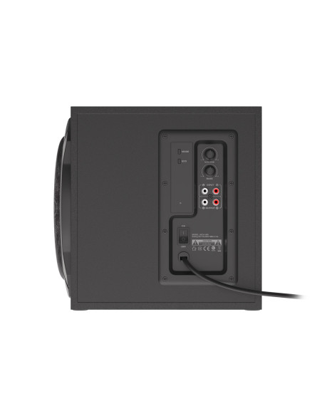 Genesis Helium 610Bt Zestaw Głośników 60 W Pc/Laptop Czarny, Czerwony 2.1 Kan. 2-Drożny 30 W Bluetooth