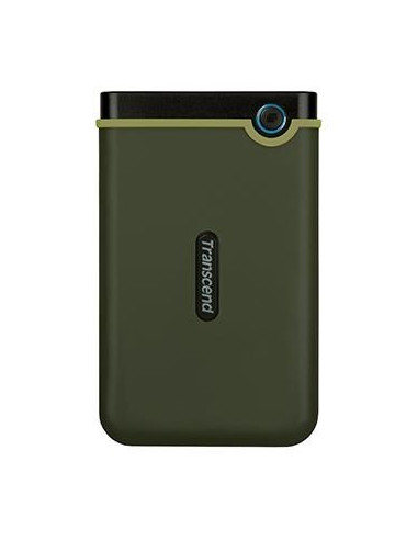 Transcend Storejet 25M3G Zewnętrzny Dysk Twarde 2 Tb 2.5" Micro-Usb B 3.2 Gen 1 (3.1 Gen 1) Zielony