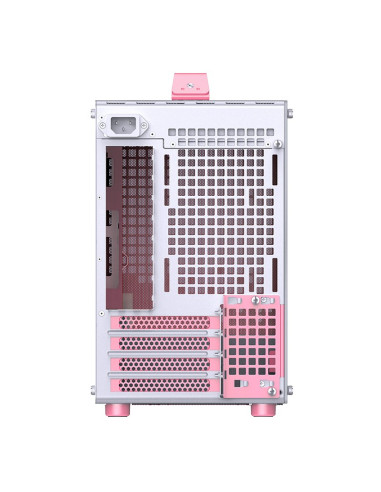 Obudowa Jonsplus Matx Handle Case Z20 - Biało-Różowa