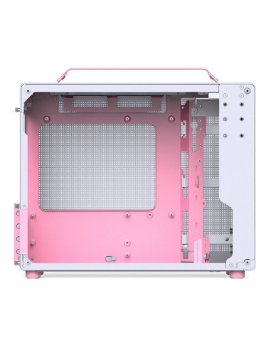Obudowa Jonsplus Matx Handle Case Z20 - Biało-Różowa