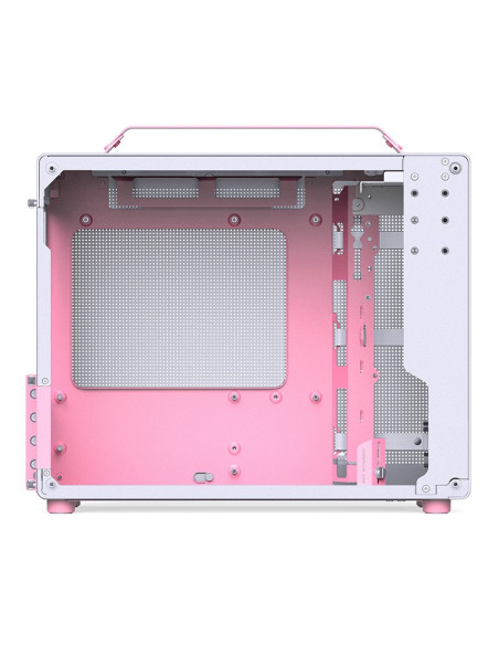 Obudowa Jonsplus Matx Handle Case Z20 - Biało-Różowa