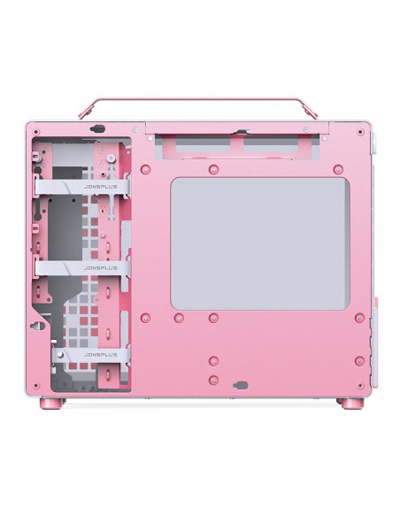 Obudowa Jonsplus Matx Handle Case Z20 - Biało-Różowa