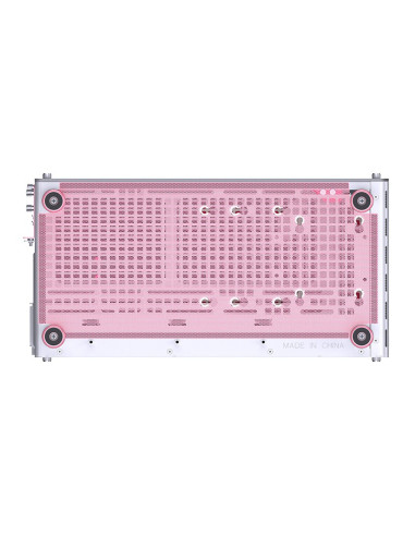 Obudowa Jonsplus Matx Handle Case Z20 - Biało-Różowa