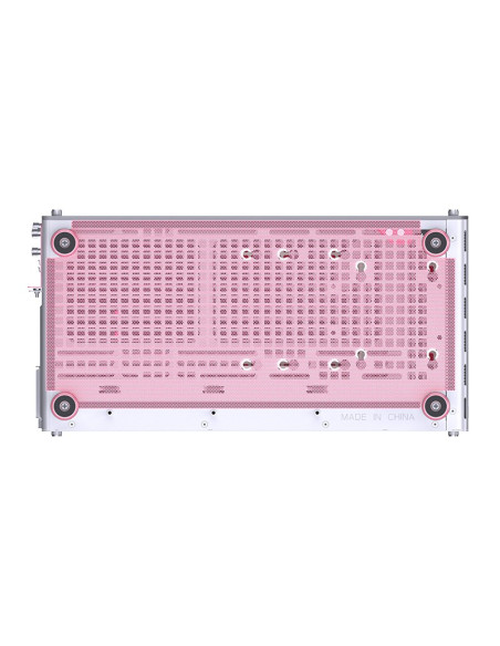Obudowa Jonsplus Matx Handle Case Z20 - Biało-Różowa