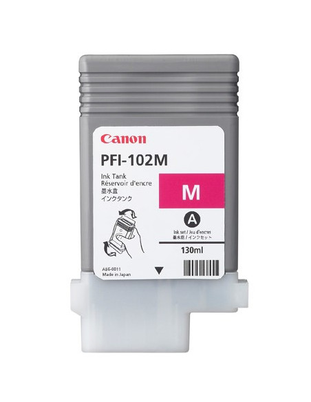 Canon Pfi-102M Nabój Z Tuszem 1 Szt. Oryginalny Purpurowy
