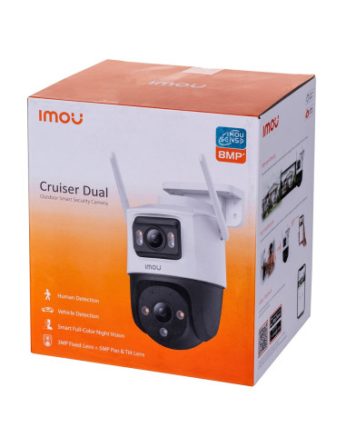 Kam. Ip Imou Cruiser Dual 3Mp Ipc-S7Xp-8M0Wed-0360B