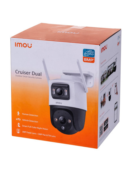 Kam. Ip Imou Cruiser Dual 3Mp Ipc-S7Xp-8M0Wed-0360B