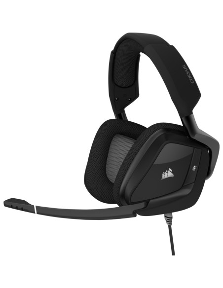 Słuchawki Z Mikrofonem Corsair Void Elite Carbo Rgb Ca-9011203-Eu (Kolor Czarny)