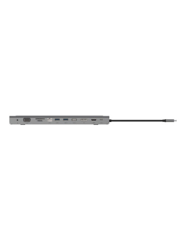 Hub Belkin Connect Usb-C 11-In-1 Multiport Dock 1X4K Hdmi/1Xdisplayport/1Xvga/3Xusb-A/1Xusb-C Pd/1Xrj45 Gigabit/1Xsd Card Reader