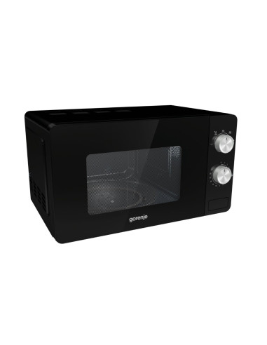 Kuchenka Mikrofalowa Gorenje Mo20E1B Free Standing, 20 L, 800 W, Black