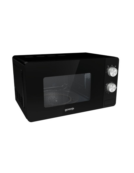 Kuchenka Mikrofalowa Gorenje Mo20E1B Free Standing, 20 L, 800 W, Black